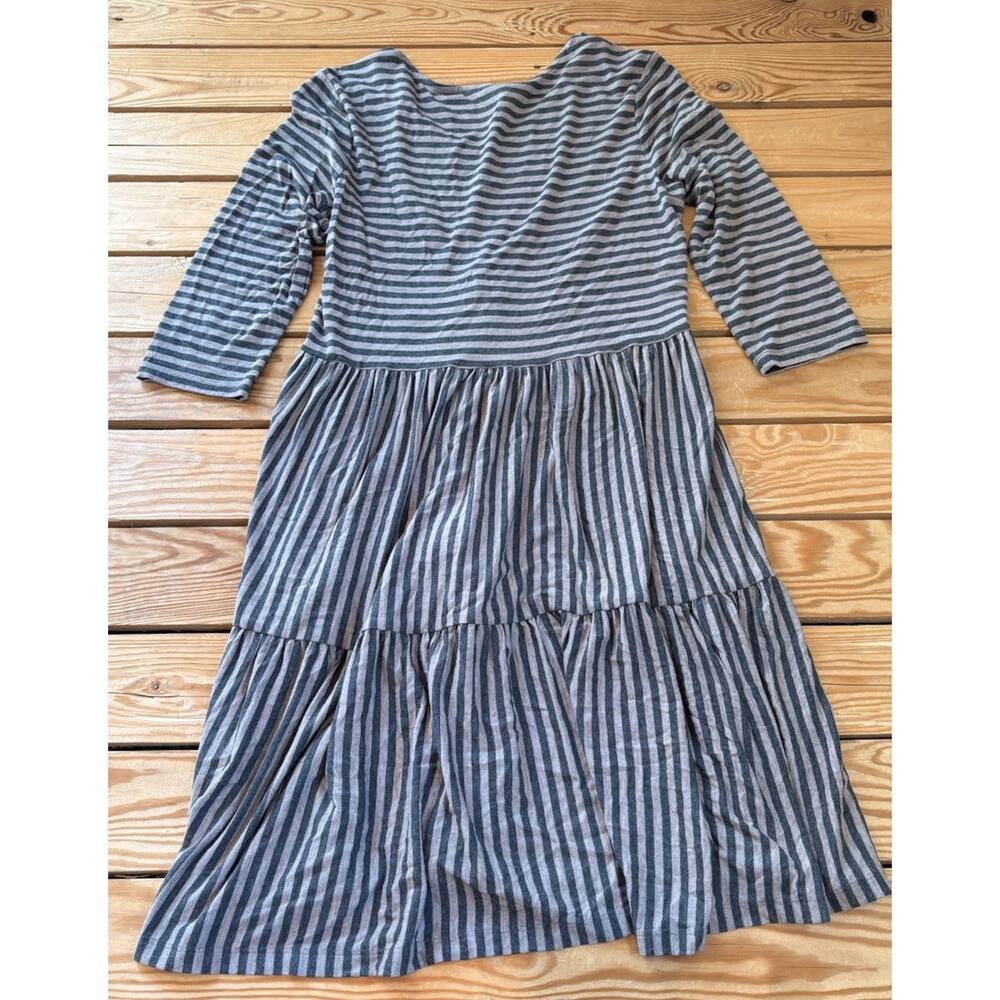 Matilda Jane Women’s Striped Modal Jersey Dress Size S Grey M3 - Picture 2 of 7